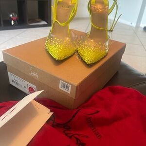 Christian Louboutin Women's Yellow Heels